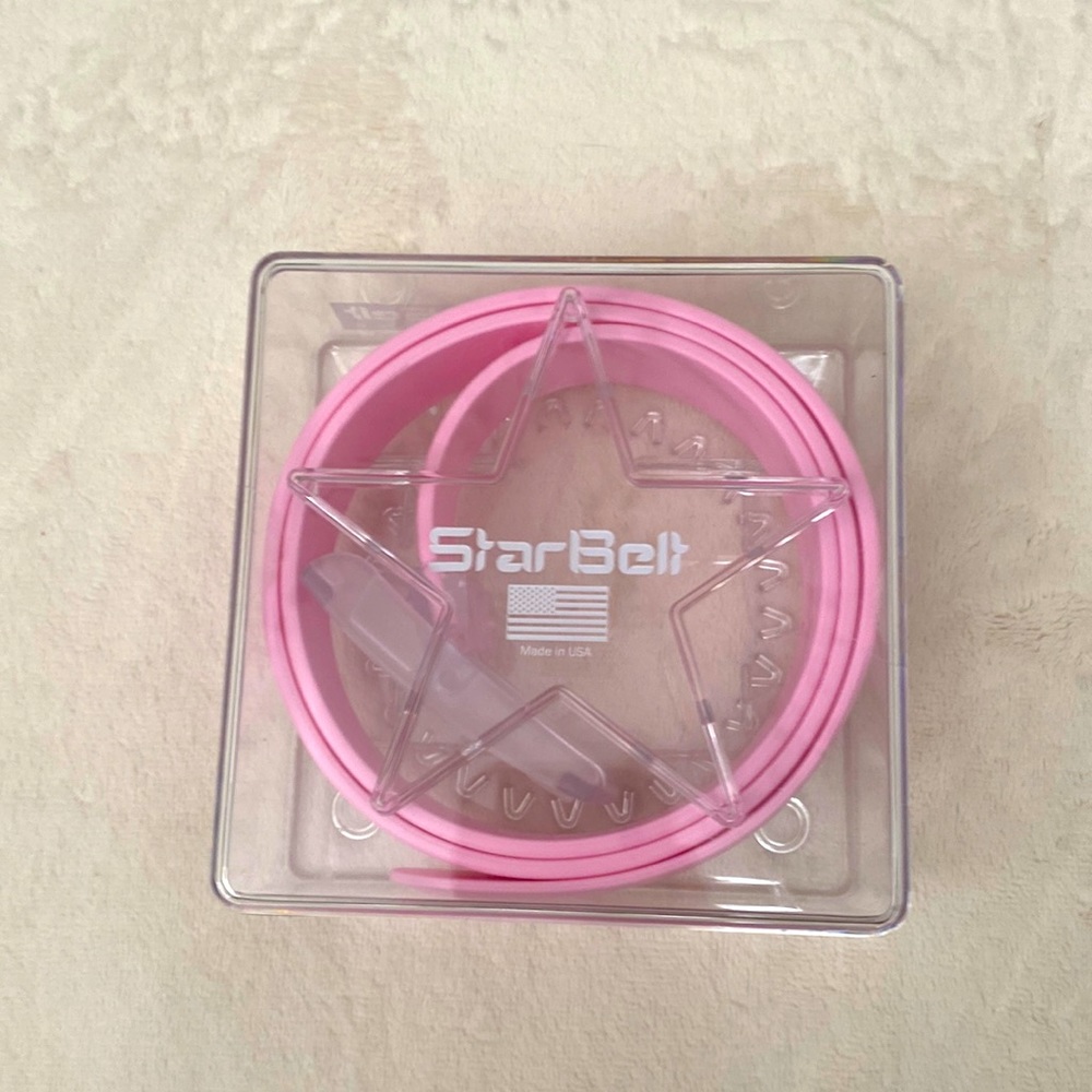 Pink star belt